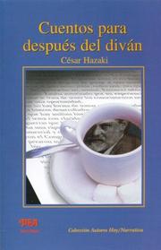 Portada de Cuentos para despues del divan