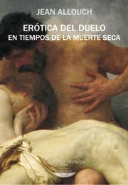 Portada de Erotica del duelo en tiempos de la muerte seca