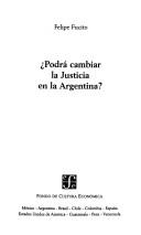 Portada de Podra cambiar la justicia en la argentina ?