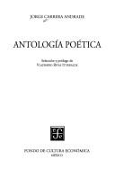 Portada de Antologia poetica