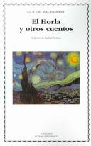 Portada de Horla y otros cuentos el