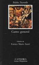 Portada de Canto general