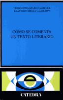 Portada de Como se comenta un texto literario