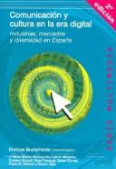 Portada de Comunicacion y cultura en la era digital
