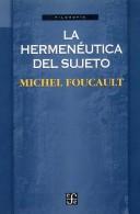 Portada de La hermeneutica del sujeto