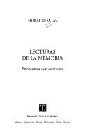 Portada de Lecturas de la memoria