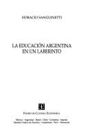 Portada de La educacion argentina en un laberinto