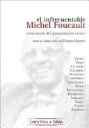 Portada de Infrecuentable michel foucault, el