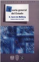 Portada de Teoria general del estado