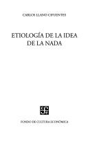 Portada de Etiologia de la idea de la nada