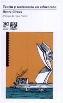 Portada de Teoria y resistencia educacion