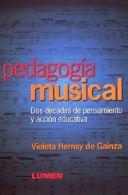 Portada de Pedagogia musical