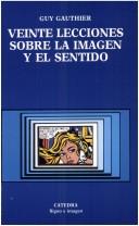Portada de Veinte lecciones sobre la imagen y el sentido