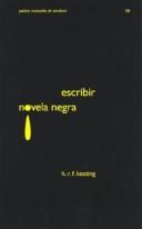 Portada de Escribir novela negra