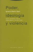 Portada de Poder,ideologia y violencia