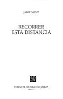 Portada de Recorrer esta distancia