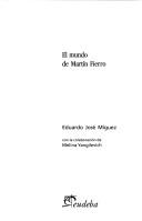 Portada de El mundo de Martin Fierro