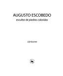 Portada de Augusto escobedo