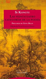 Portada de Las veinticuatro categorias de la poesia