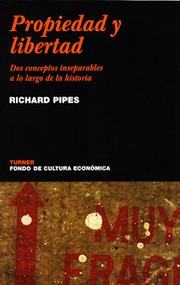 Portada de Propiedad y libertad