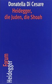 Portada de Heidegger y los judios