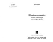 Portada de El hombre postorganico