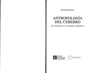 Portada de Antropologia del cerebro