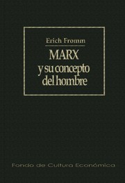 Portada de Marx y su concepto del hombre